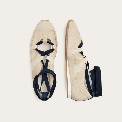 2000s Ballerina Sneakers, bright velvet | Balagan Studio