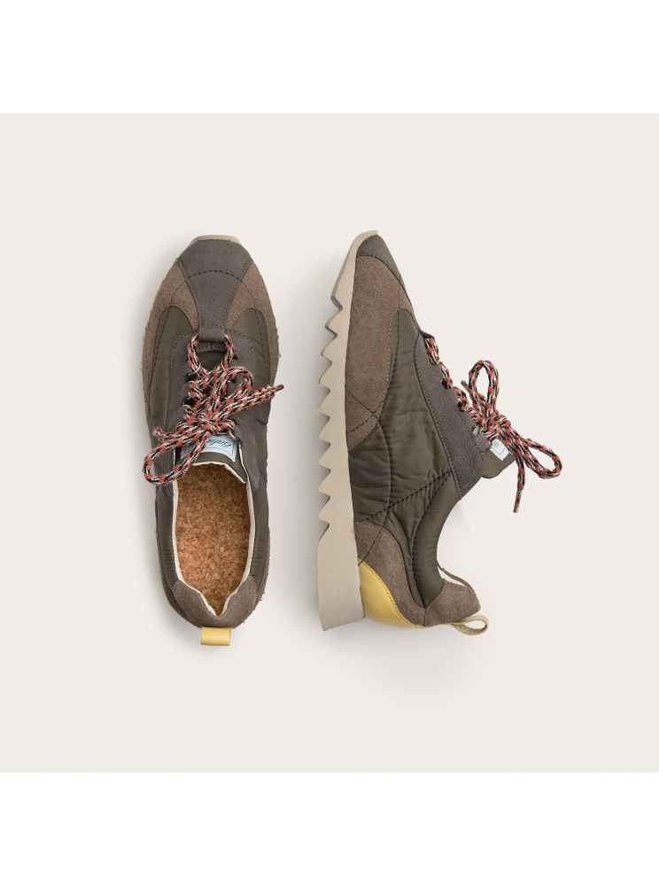 Karish sneakersy, khaki | Balagan Studio