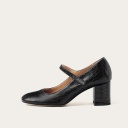 Dora High Heels, black croce
