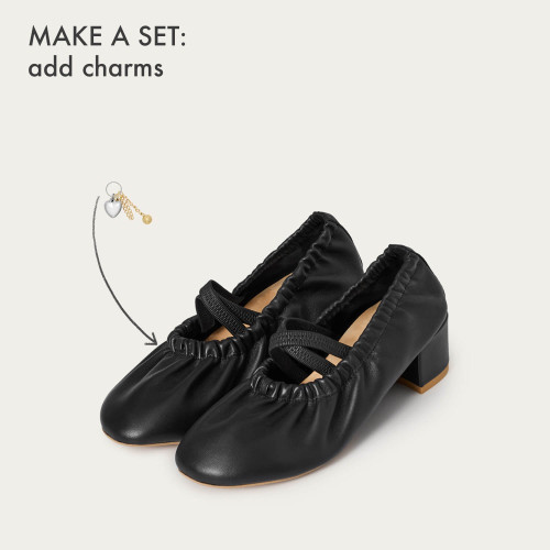 Charms Heels, black | Balagan Studio