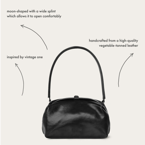 Hug Bag M, black | Balagan Studio