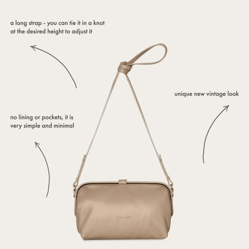Rofe Bag M, smoky grey OUTLET | Balagan Studio