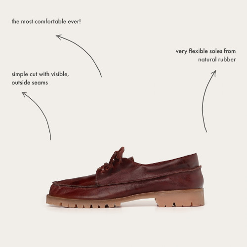 Tefer Flats, brown rustic | Balagan Studio