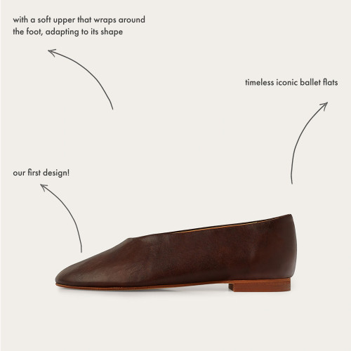 Opera Ballerina, deep brown | Balagan Studio
