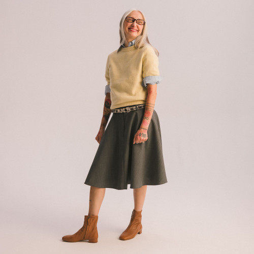 Gia botki, karmelowy | Balagan Studio