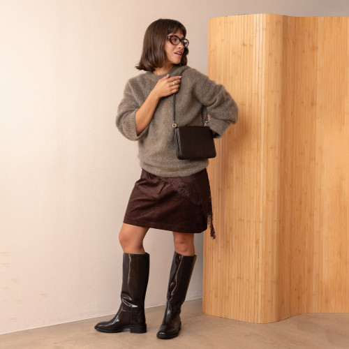 Ikar Boots, glossy black  I  Balagan Studio