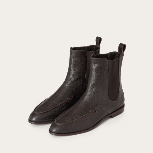 Arra Chelsea Boots, deep brown| Balagan Studio