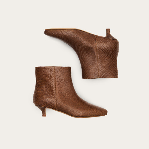 Vared Boots, caramel croco| Balagan Studio
