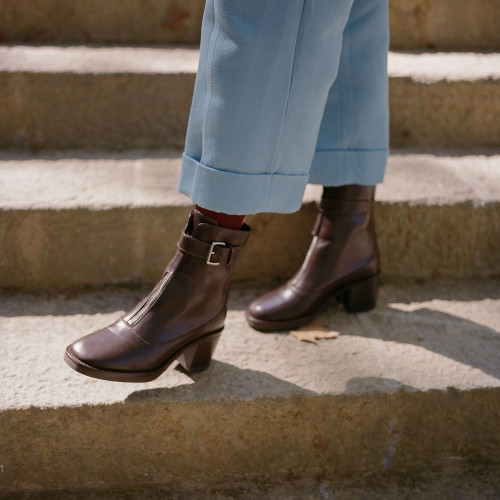 Lyra Boots, deep brown | Balagan Studio