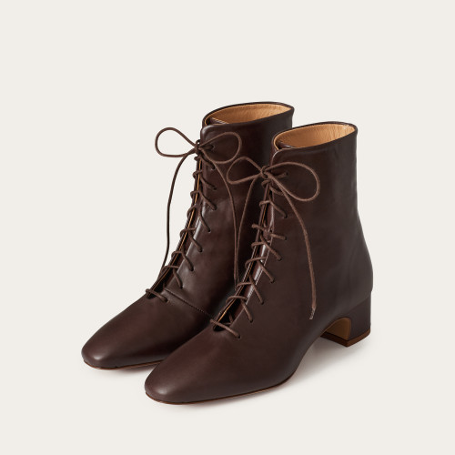 Victoria Boots, deep brown | Balagan Studio