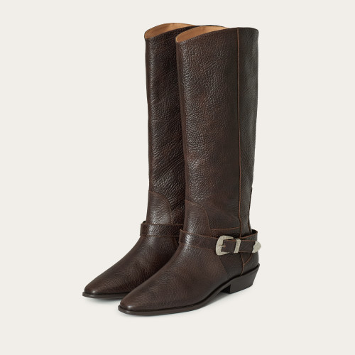 Vela High Boots, deep brown | Balagan Studio