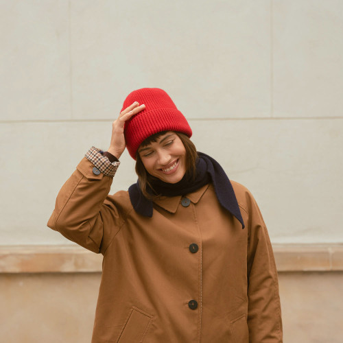 Wanda szalik, granatowy | Balagan Studio