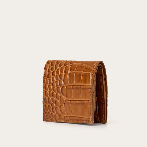 Adon Wallet, caramel croco | Balagan Studio