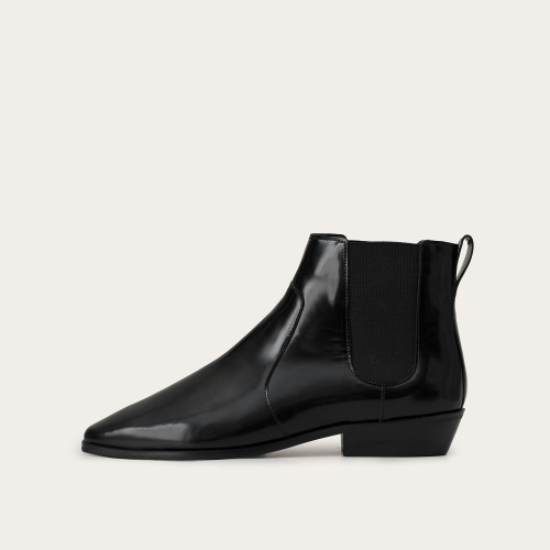 Sally Boots, glossy black | Balagan Studio