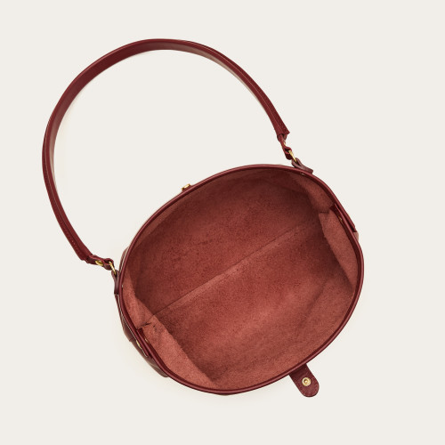 Hug bag torebka M, bordowy | Balagan Studio