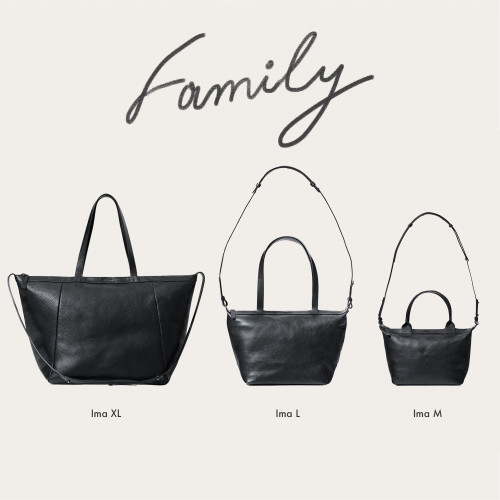 Ima Bag XL, brown croco | Balagan Studio