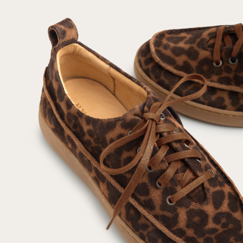 Riva sneakersy, cętki welur | Balagan Studio