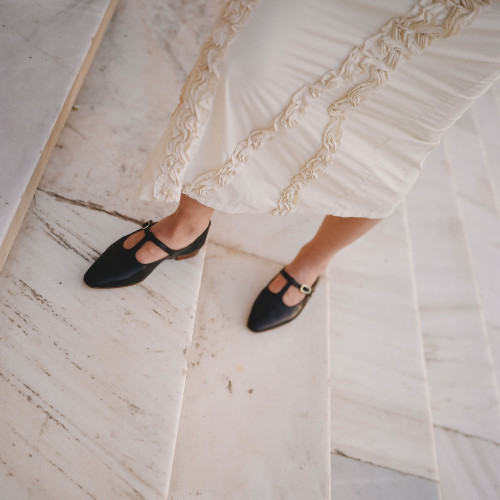 Brigitte baleriny, czarny | Balagan Studio