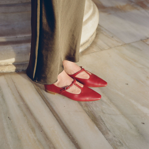 Brigitte Ballerina, claret | Balagan Studio