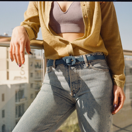 Belt №8, blue | Balagan Studio