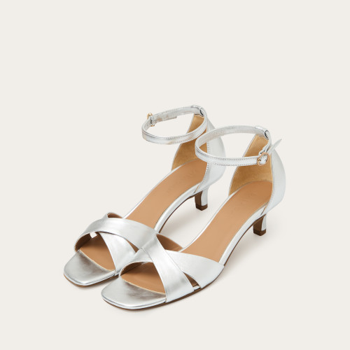 Shosh Sandals, silver | Balagan Studio