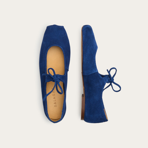 Batsheva Ballerina, cornflower velvet | Balagan Studio