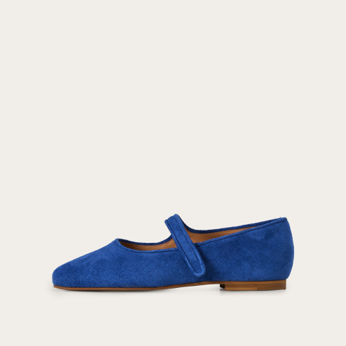 Pass baleriny, chabrowy welur | Balagan Studio