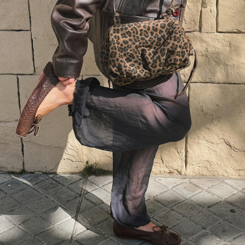 Plis Bag M, leopard | Balagan Studio
