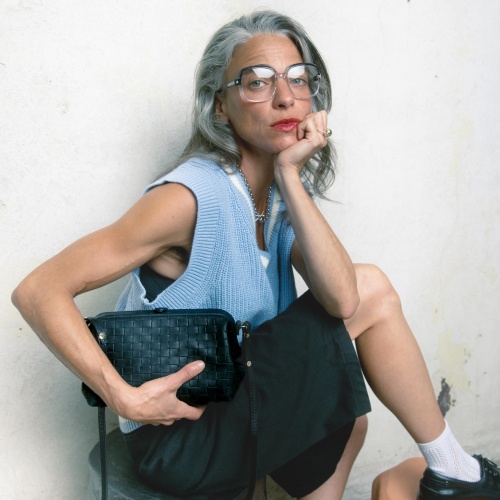 Rofe Bag M, matte black braid | Balagan Studio