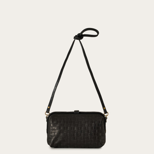 Rofe Bag M, matte black braid | Balagan Studio