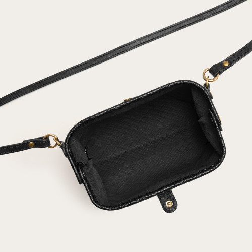 Rofe Bag S, black braid | Balagan Studio