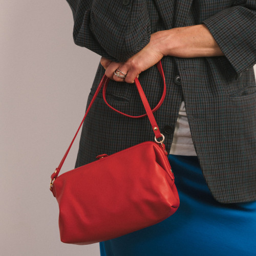 Rofe Bag M, poppy red | Balagan Studio