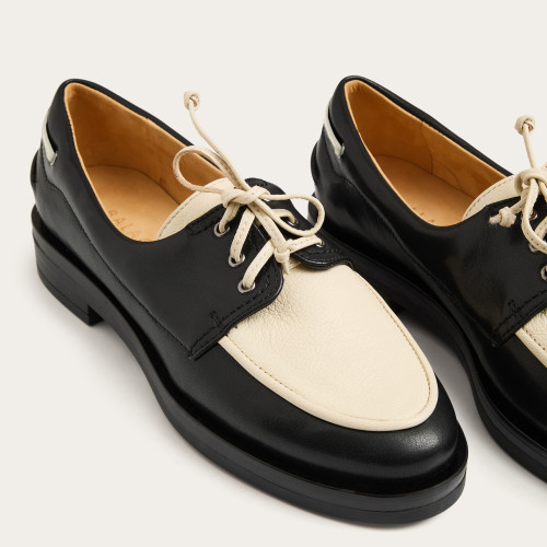 Yacht Flats, black&cream  | Balagan Studio