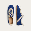 Gent Sneakers, cornflower velvet
