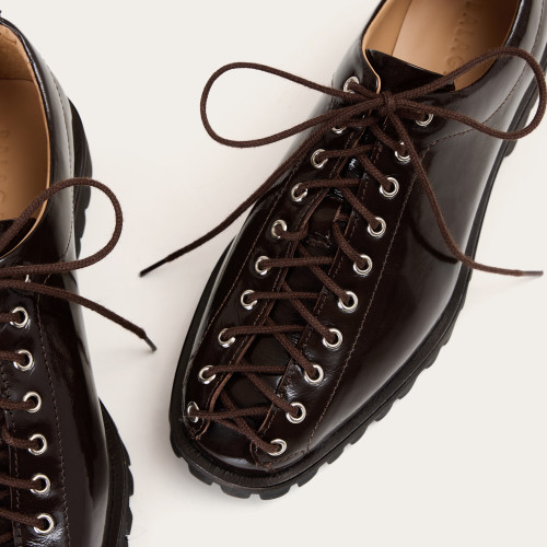 Riff Flats, glossy brown | Balagan Studio
