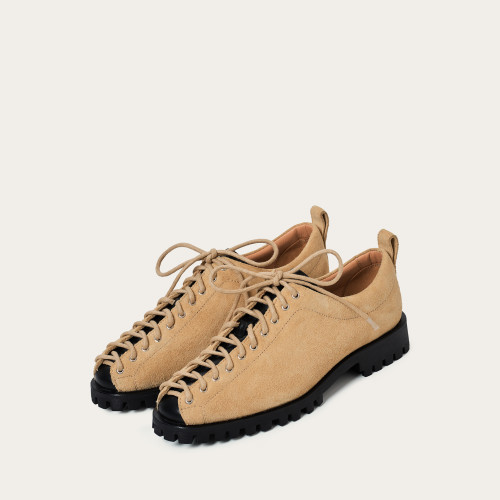 Riff Flats, sand velvet | Balagan Studio
