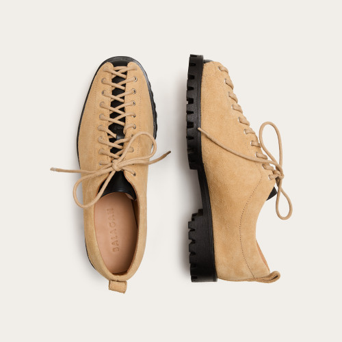 Riff Flats, sand velvet | Balagan Studio