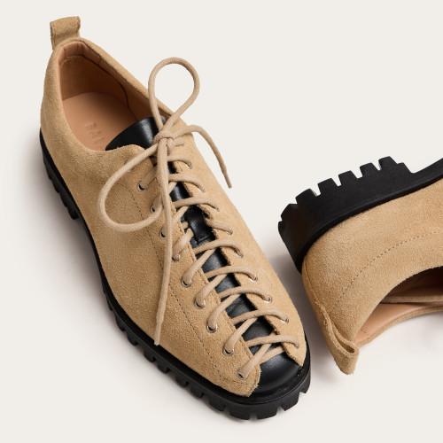 Riff Flats, sand velvet | Balagan Studio