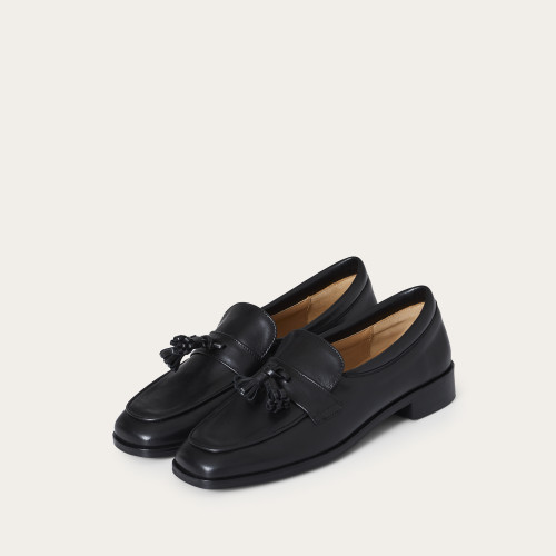 Marcella Loafers, black | Balagan Studio