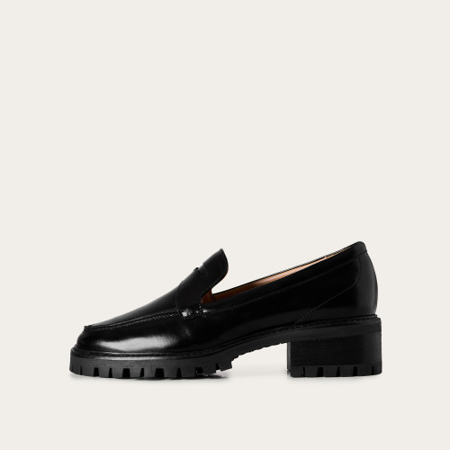 Zuzu Loafers, glossy black | Balagan Studio