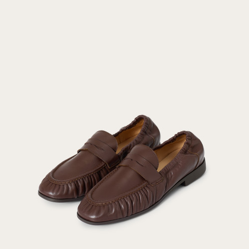 Claudia Loafers, deep brown | Balagan Studio