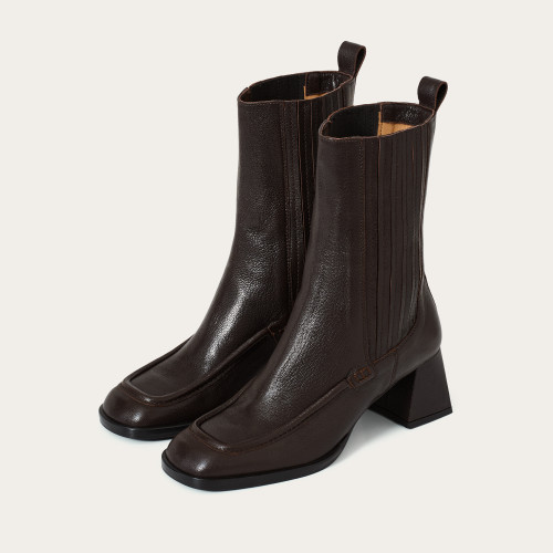 Zora Boots, deep brown | Balagan Studio
