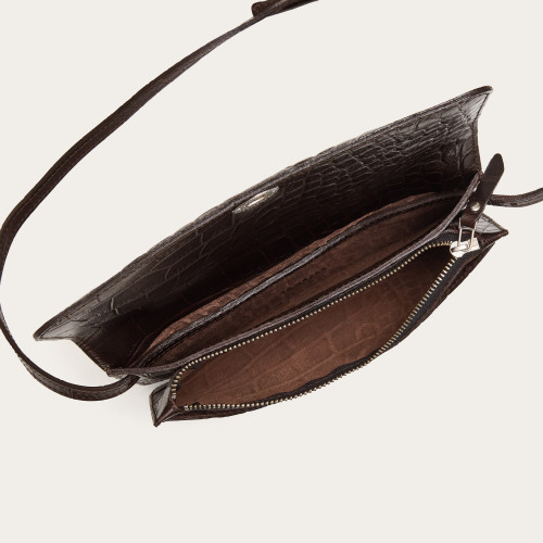 Tasca bag, brown croco | Balagan Studio