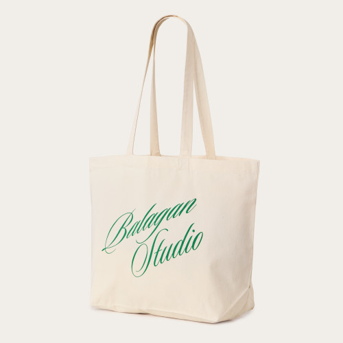 Cotton bag L, beige | Balagan Studio