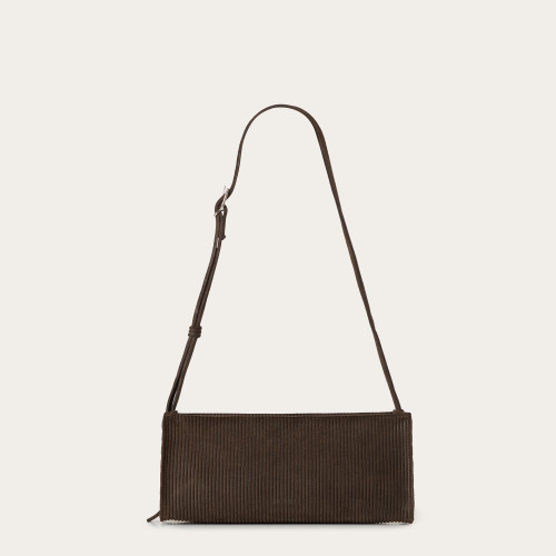 Monique Bag M, brown corduroy velvet | Balagan Studio