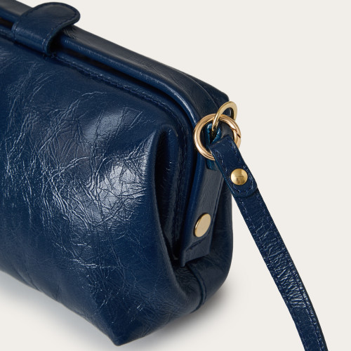 Rofe Bag S, navy gloss | Balagan Studio