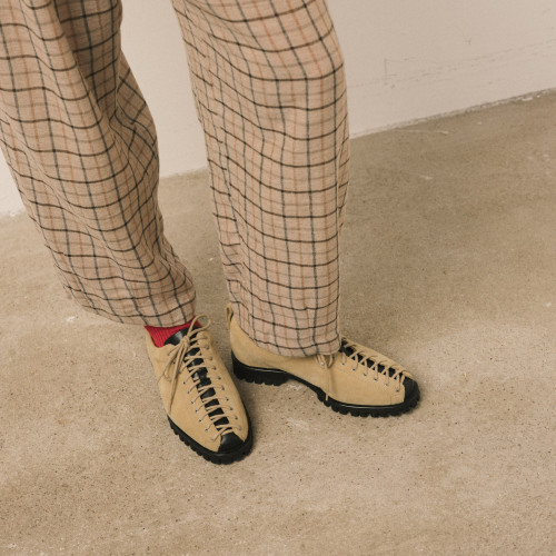 Riff Flats, sand velvet | Balagan Studio