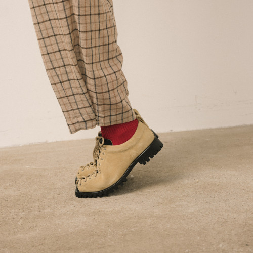 Riff Flats, sand velvet | Balagan Studio