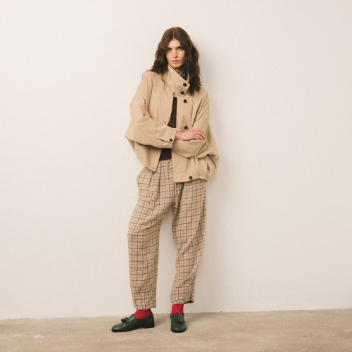Marcella mokasyny, ciemnozielony | Balagan Studio