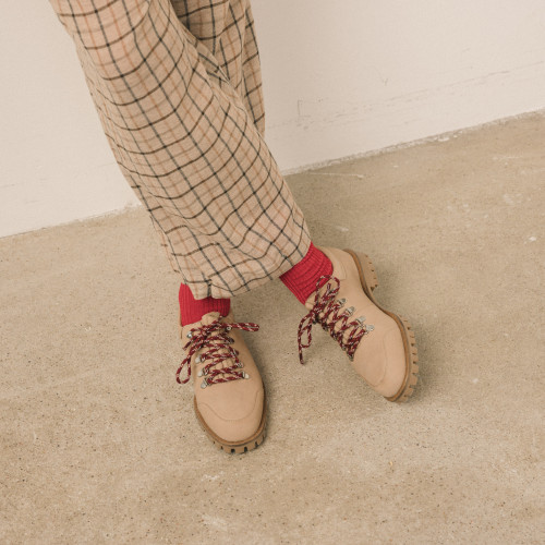 Dolomiti Flats, sand nubuck | Balagan Studio